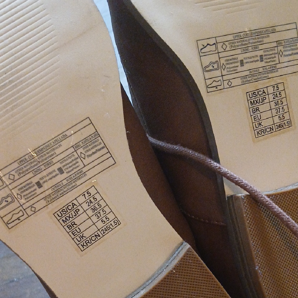 Forever 21 Brown Women's Lace-Up Loafers - Picture 8 of 8